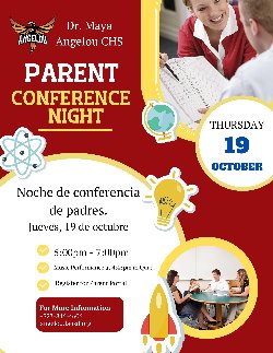 Parent conference flyer